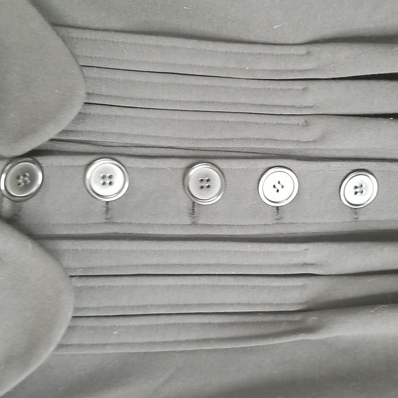 Grace Fashion womens coat with bubble hem sz med - Picture 3 of 8